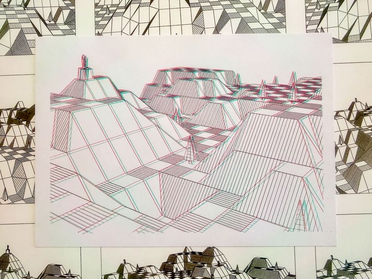 Artwork from project The Drawing Machine